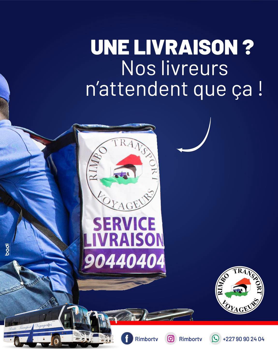 service de livraison colis disponible